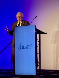 Robert Bransfield t the 2025 ILADS Annual Conference